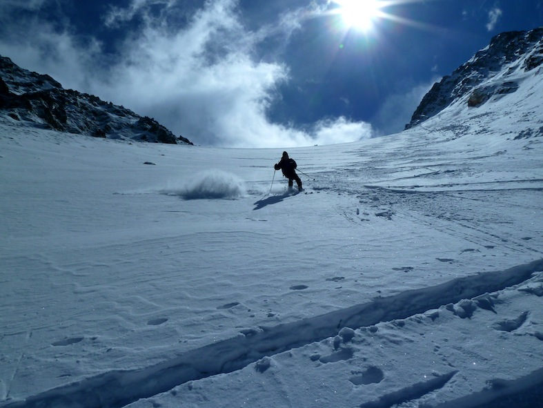 #8 Inespéré : Premiers virages sous le col Inespéré : Premiers virages sous le col