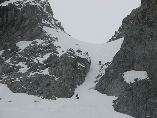 #21 Brêche du Râteau : On bascule dans le vallon des Etançons Brêche du Râteau : On bascule dans le vallon des Etançons