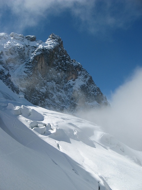 Face Nord de la Meije : Quel panache!