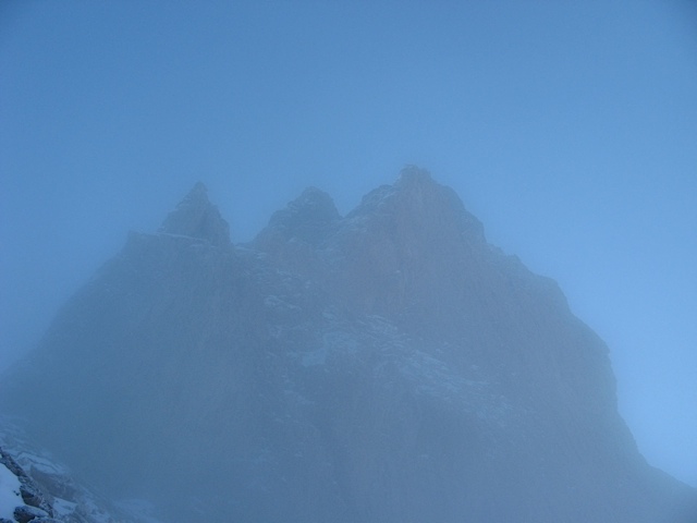 Arête de la Meije : Lever de rideau