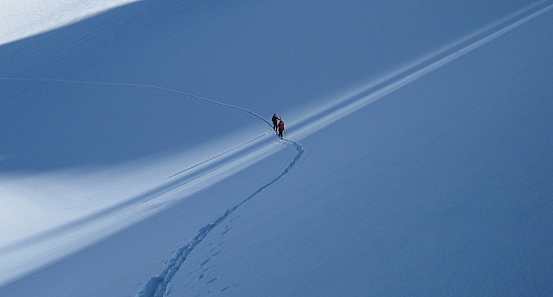 col de la Girose : ombre et lumière