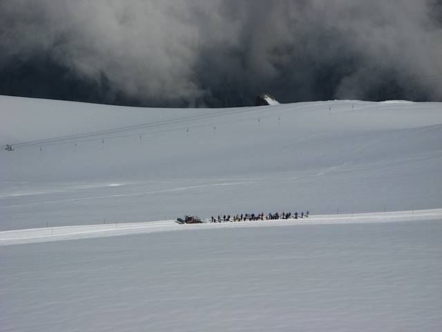 Glacier de la Girose : Le mille patte du glacier