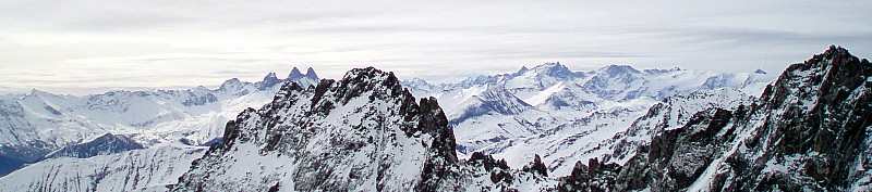 #12 Panorama : Des Aiguilles à la Meije :) Panorama : Des Aiguilles à la Meije :)