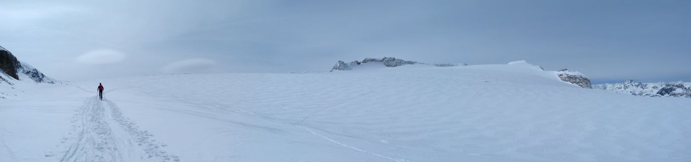 Glacier de la Roche Ferran : Immensité