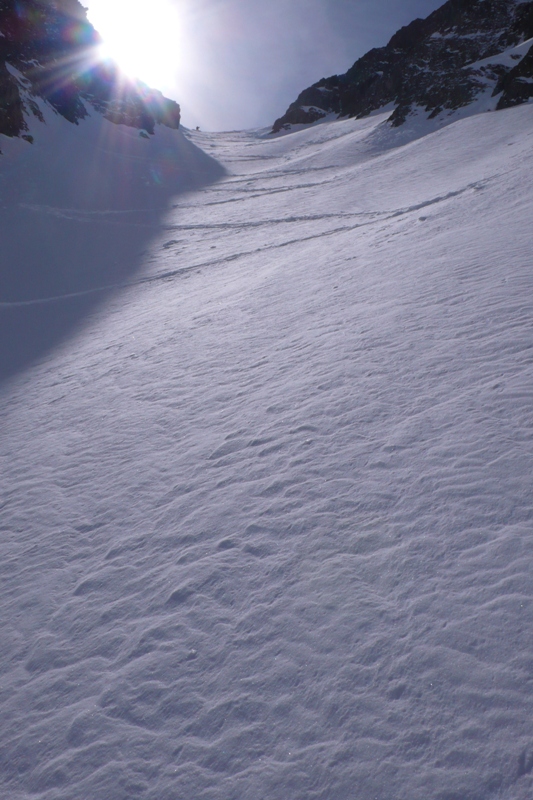 #1 couloir01 : En route vers le petit col couloir01 : En route vers le petit col