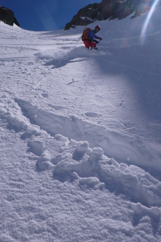 #8 couloir05 : C couloir05 : C'est plus facile à descendre qu'à monter en fait.