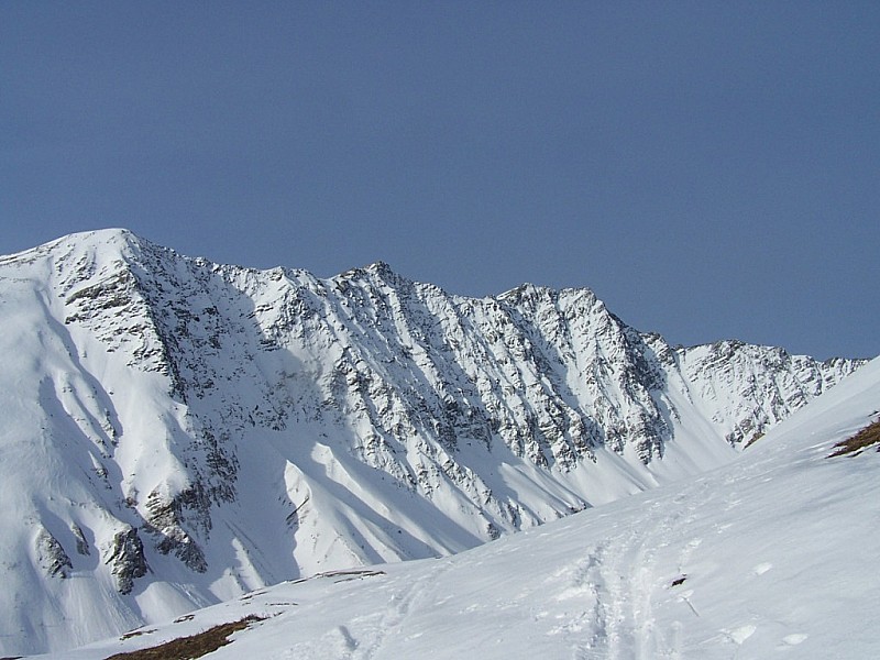 #2 Pointe des Ratissières : Face Nord de l Pointe des Ratissières : Face Nord de l'aiguille d'Argentière.
