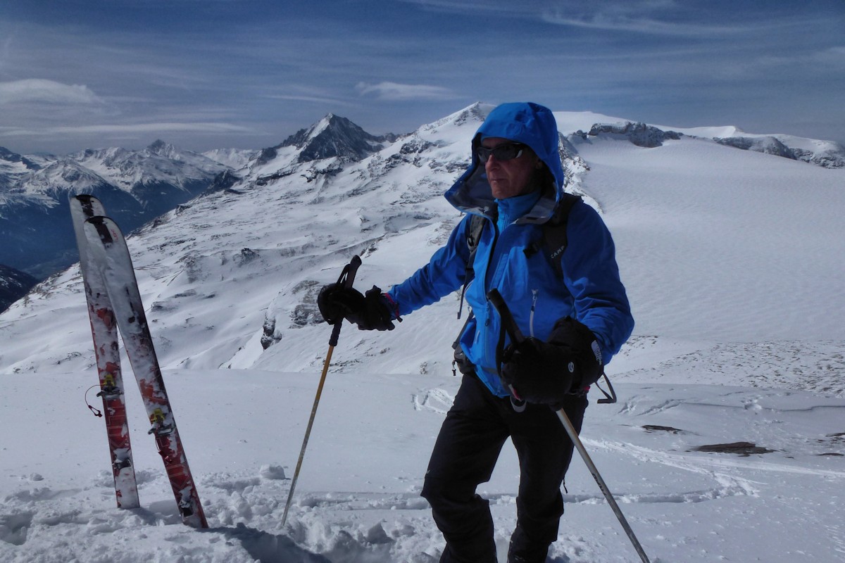#10 La photo au sommet : Juste avant de se lancer dans la descente. La photo au sommet : Juste avant de se lancer dans la descente.