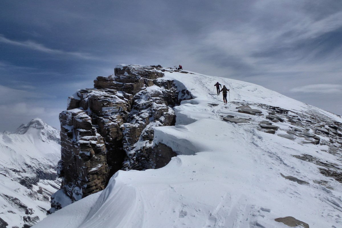 #6 Pointe de la Rechasse (3212 m) : Les derniers mètres. Pointe de la Rechasse (3212 m) : Les derniers mètres.