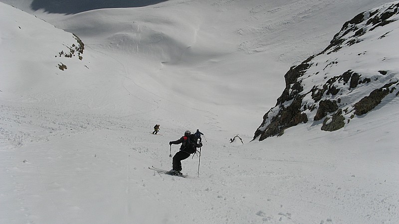 #11 Ski de printemps! : Dernier mur avant de rejoindre le vallon de Clapouse. Ski de printemps! : Dernier mur avant de rejoindre le vallon de Clapouse.