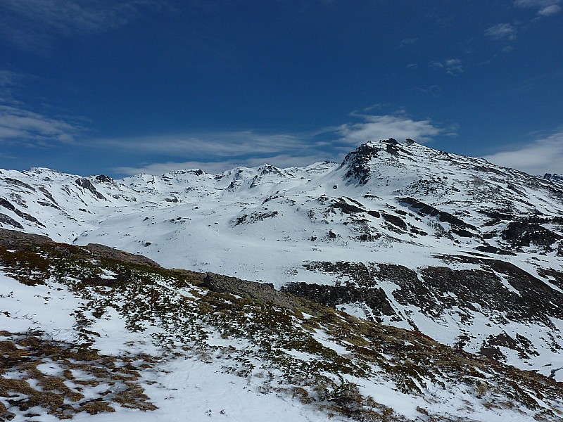#19 Col du Riou Blanc : Vue sur la Grande Tempête: on y était il y a 2h. Col du Riou Blanc : Vue sur la Grande Tempête: on y était il y a 2h.