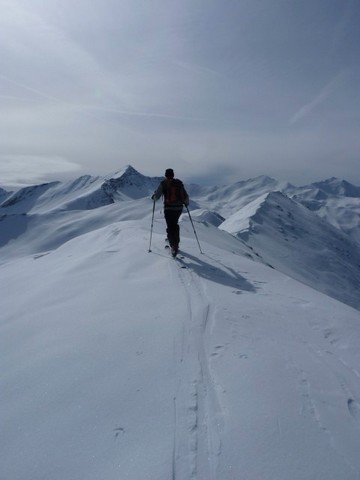 #3 Au sommet 2578 : vue sur les Parpaillons Au sommet 2578 : vue sur les Parpaillons