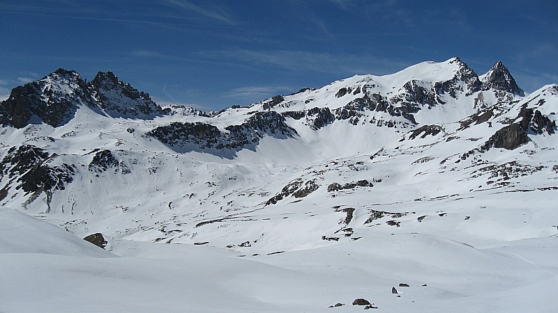 #10 Dans le rétro ... : ... vue sur le thabor et le pic du thabor Dans le rétro ... : ... vue sur le thabor et le pic du thabor