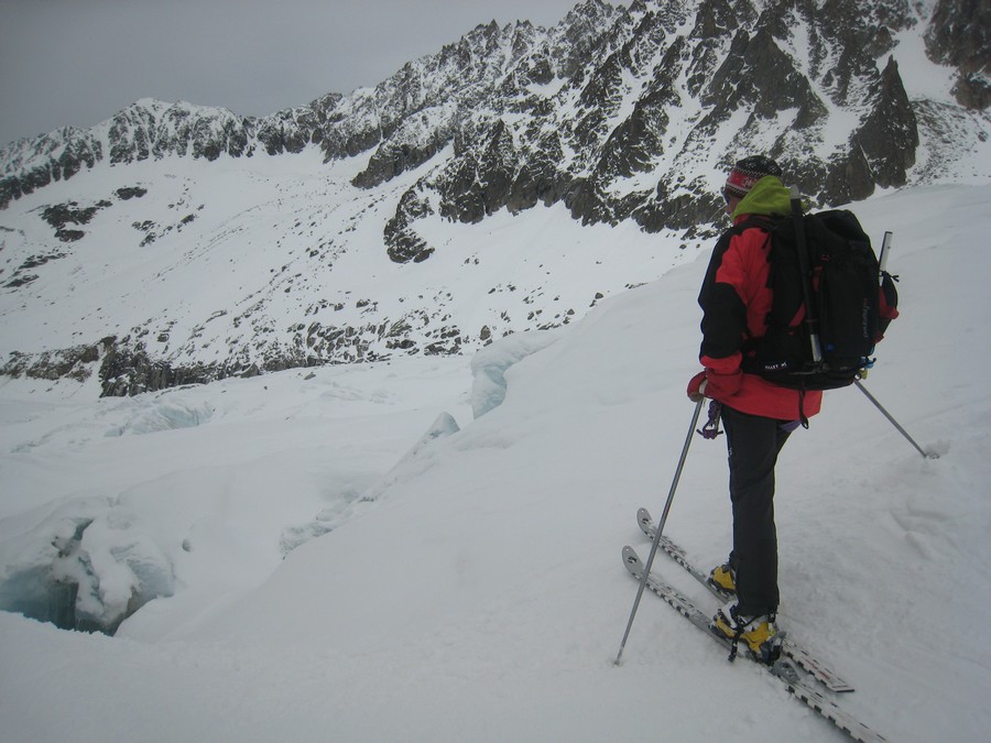 #17 Didier contemplatif : Devant le glacier d Didier contemplatif : Devant le glacier d'Argentière