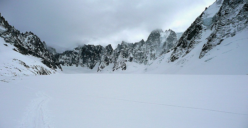 #22 Glacier d Glacier d'Argentière : Joli cirque en traversée