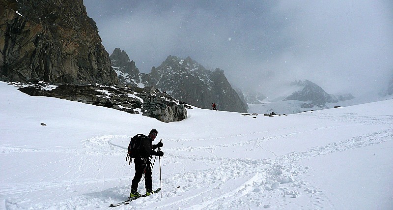 #8 On laisse Glacier d On laisse Glacier d'Argentière : ... pour celui des Améthystes