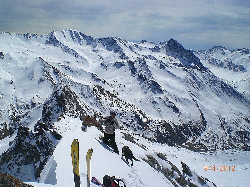 #10 Roche Noire : haut de l Roche Noire : haut de l'arête SE de Roche Noire