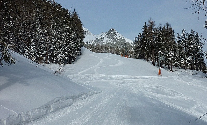#1 Val d Val d'Arpette : Poudreuse d' hiver à 1500m !