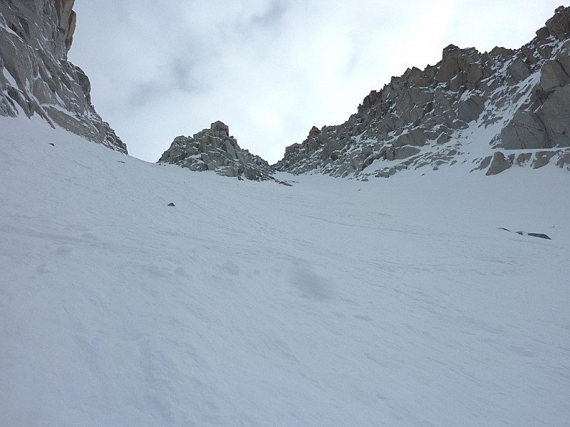 #13 Pointe d Pointe d'Orny couloir Nord : Partie haute.