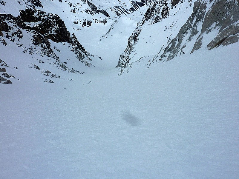 #12 Pointe d Pointe d'Orny couloir Nord : Un beau couloir bien large.