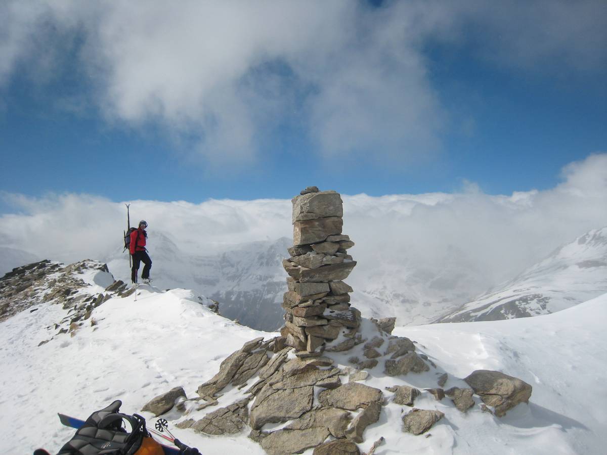 #3 Cairn sommital : pour l Cairn sommital : pour l'instant, c'est le hold up metéo