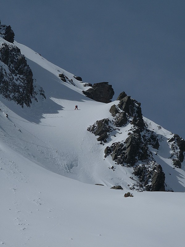 #8 cime du Sambuis : Ca tricote dans la face Nord : arnobou et roman ? cime du Sambuis : Ca tricote dans la face Nord : arnobou et roman ?