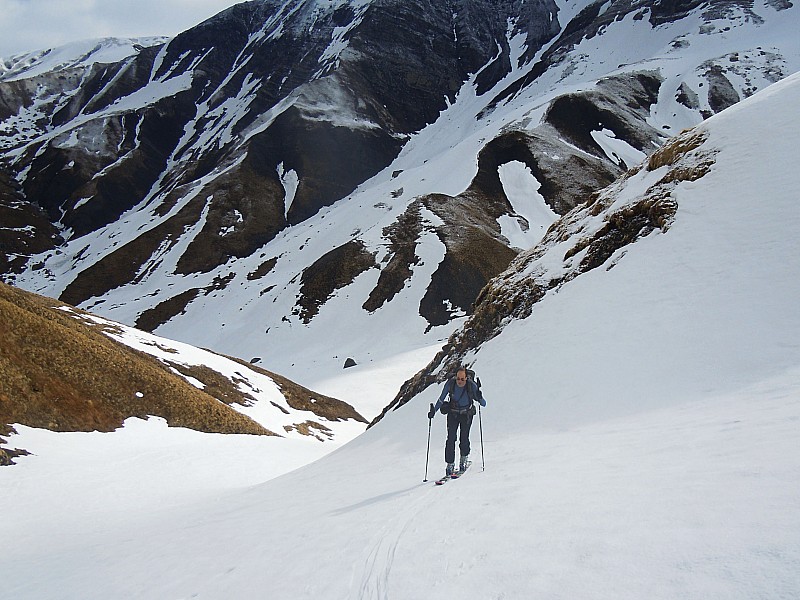 #2 La Tranchée : 1er jour - Montée tranquille sur le Col de Martignare. Pour le moment, la neige ne botte pas. La Tranchée : 1er jour - Montée tranquille sur le Col de Martignare. Pour le moment, la neige ne botte pas.