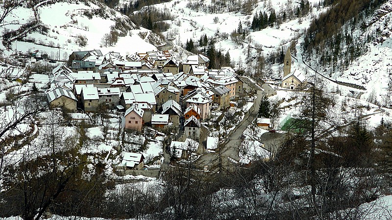 #22 1600m : l 1600m : l'hiver est de retour sur St Dalmas