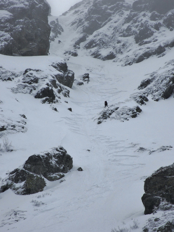 #7 Descente : Vue du bas. Descente : Vue du bas.