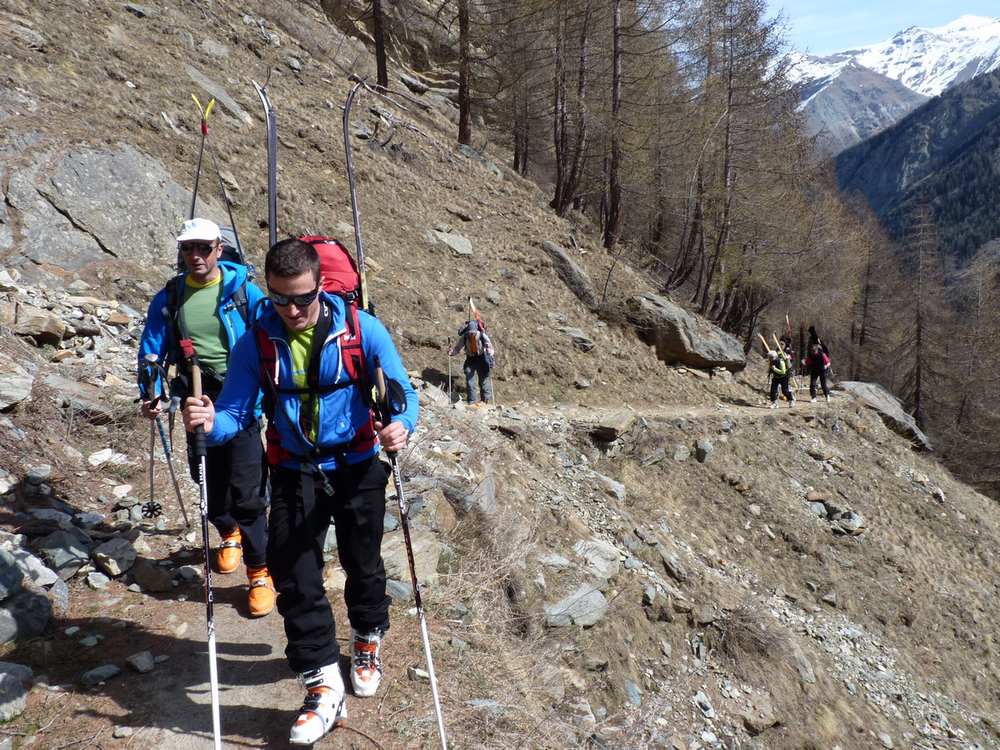 #1 Portage : Sous le refuge de V Sella Portage : Sous le refuge de V Sella