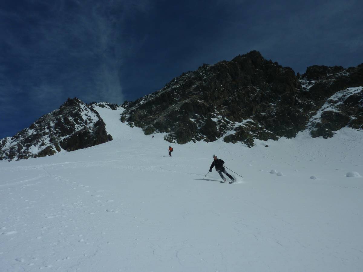 #16 Bas du couloir : Clapierre sur la bonne poudre rechauffée Bas du couloir : Clapierre sur la bonne poudre rechauffée