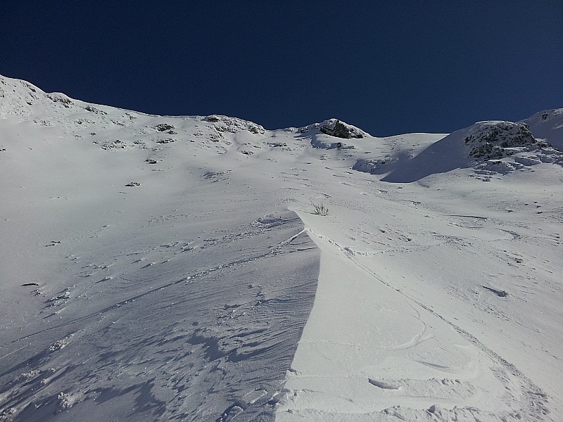 #10 Couloir "désiré" : De la crème légère, 2 traces, tout est dit Couloir "désiré" : De la crème légère, 2 traces, tout est dit