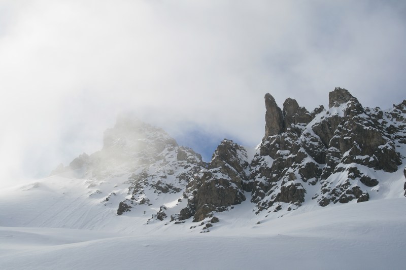#2 Crête de la Riche : et à gauche pointe 2987 m de l Crête de la Riche : et à gauche pointe 2987 m de l'Eisassa.