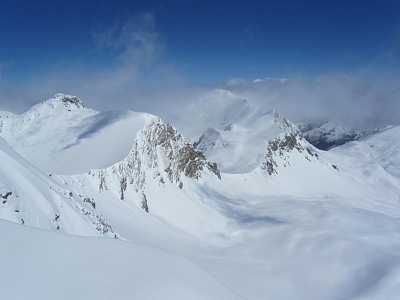 #6 MT Pelat : Téton, col du Talon , et le Cimet MT Pelat : Téton, col du Talon , et le Cimet