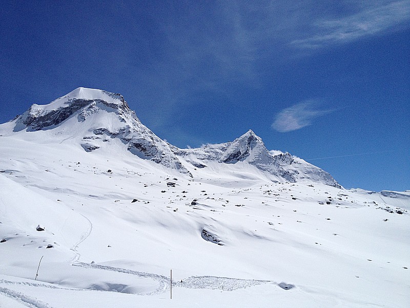 Ciarforon et Dent de Breuil : Bel enneigement un peu tardif