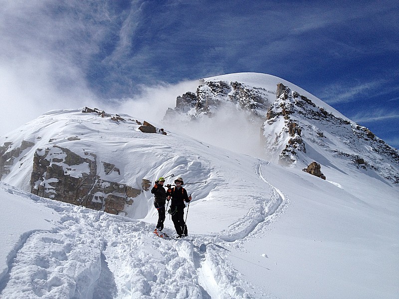 Col di Moncorvé : Juste sous le Ciarforon