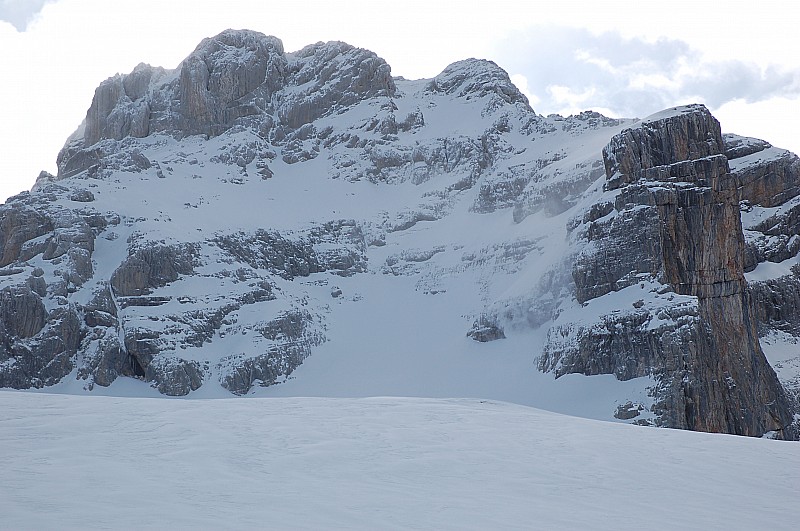 #6 Face W pointe Percée : Bien remplie (vu de loin...) Face W pointe Percée : Bien remplie (vu de loin...)