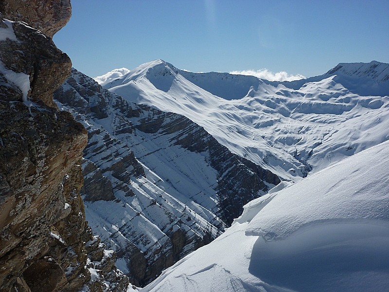 #5 vue de la brèche : le mourre froid à gauche vue de la brèche : le mourre froid à gauche