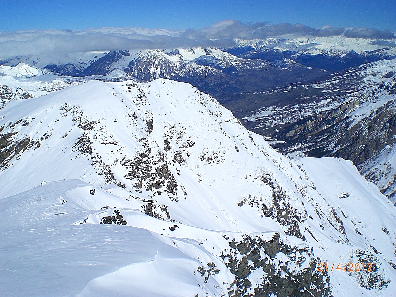 #11 Terre Noire : Vue depuis la cime de Clausis. Terre Noire : Vue depuis la cime de Clausis.
