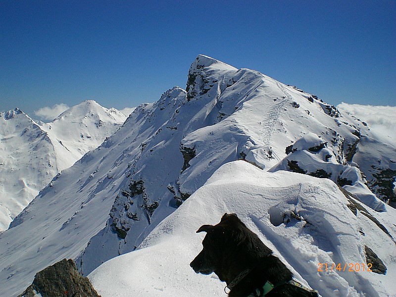 #9 Cime de Clausis : La cime de Clausis et le Bric Froid. Cime de Clausis : La cime de Clausis et le Bric Froid.