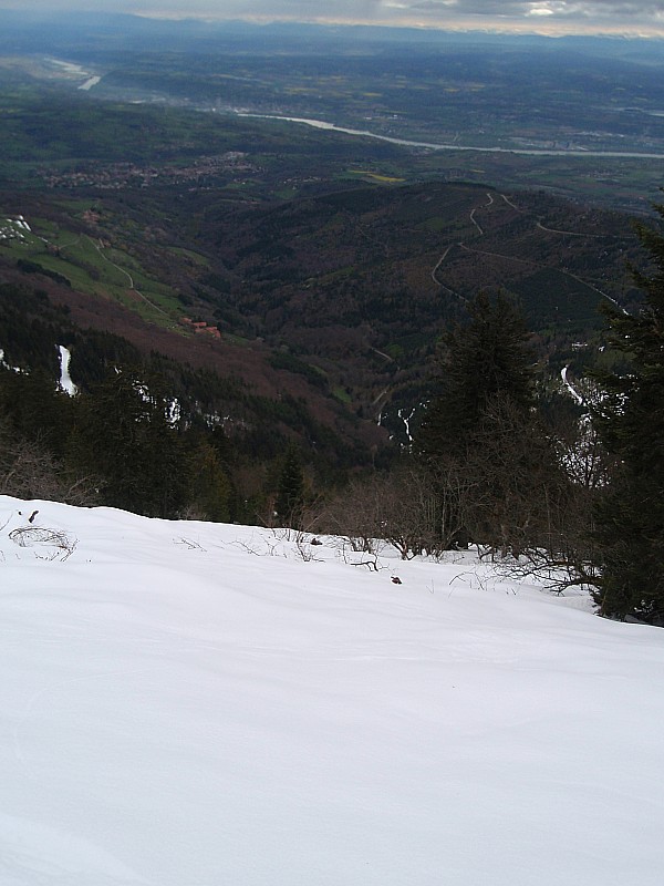 #5 Face Est : 1ère descente - ça passe sur le haut jusqu Face Est : 1ère descente - ça passe sur le haut jusqu'à la route (rare!!!)