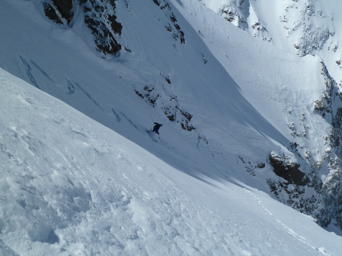 #9 Pente de sortie : en conditions parfaites ici... Pente de sortie : en conditions parfaites ici...