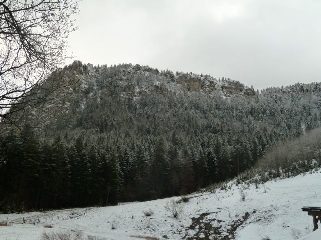 #1 Départ de la Ruchère : Neige jusqu Départ de la Ruchère : Neige jusqu'en bas... même si ça ne durera pas trop