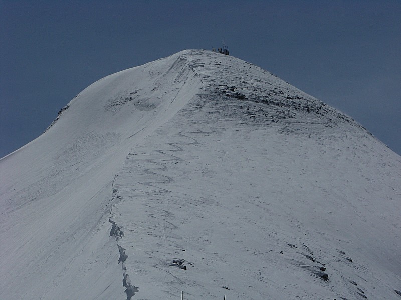 #4 Mt Joly : Départ du sommet un peu soufflé mais bon ski quand même Mt Joly : Départ du sommet un peu soufflé mais bon ski quand même