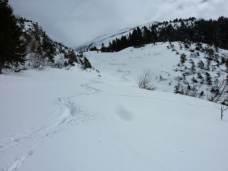 #3 Combe de Borderan : Sortie du goulet. Combe de Borderan : Sortie du goulet.