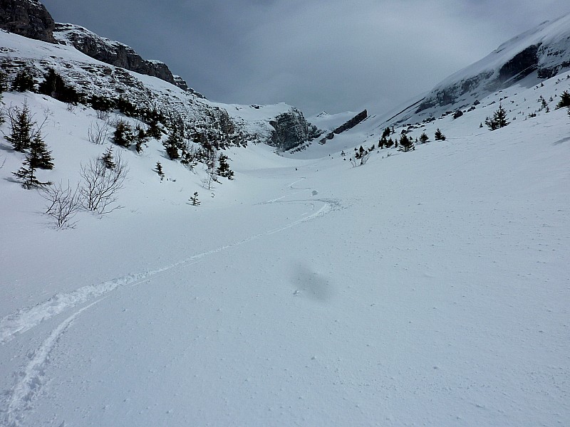 #2 Combe de Borderan : Entrée du goulet du bas. Combe de Borderan : Entrée du goulet du bas.