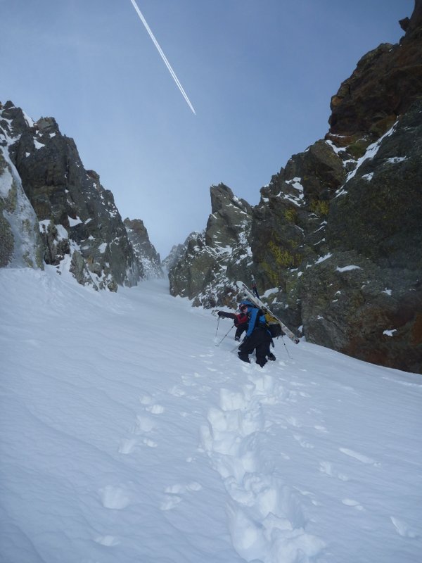 #1 Malinvern : Attaque du couloir, a part le vent, ca se presentait pas mal Malinvern : Attaque du couloir, a part le vent, ca se presentait pas mal
