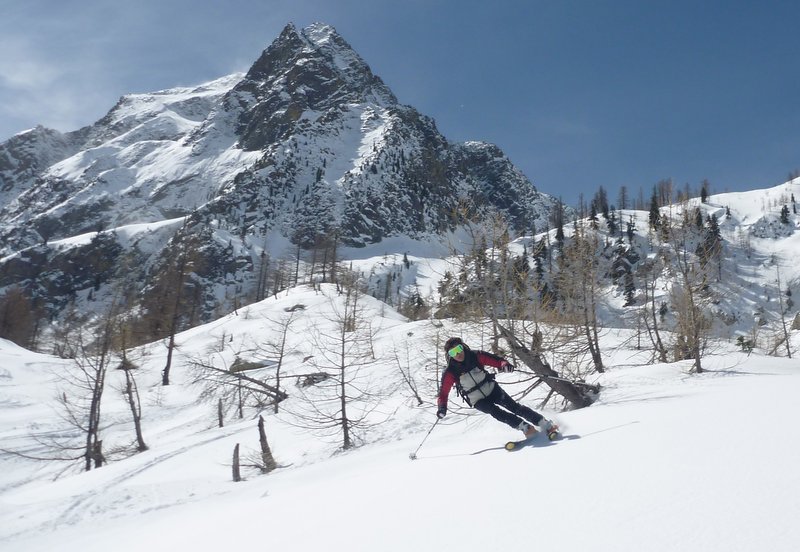 #6 Malinvern : Un bon but, un peu decus donc, mais du bon ski sous le Malinvern et un portage acceptable (15/20mn) Malinvern : Un bon but, un peu decus donc, mais du bon ski sous le Malinvern et un portage acceptable (15/20mn)