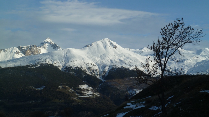 #1 Rochebrune du matin : Depuis Gaudissard Rochebrune du matin : Depuis Gaudissard
