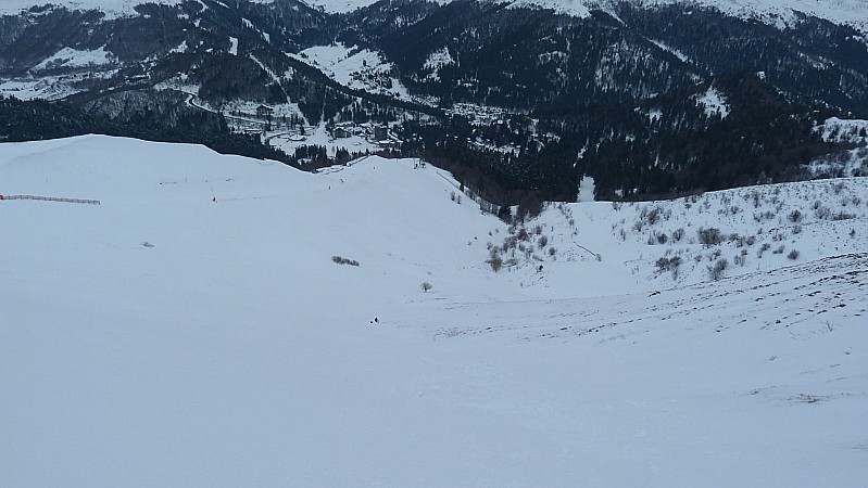 #2 Les Roches : Seul passage à peu près skiable Les Roches : Seul passage à peu près skiable
